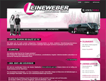 Tablet Screenshot of leineweber-autoreisen.de